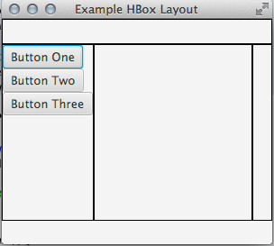 Left Pane VBox